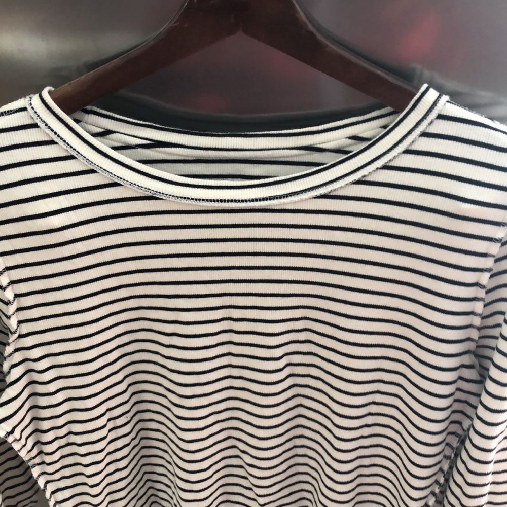 Striped time and true large long sleeve cotton - Picture 3 of 4